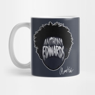 Anthony Edwards Minnesota Player Silhouette Mug